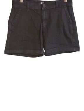 Liz Claiborne Chino Shorts Women's Size 4 Blue Denim Shorts